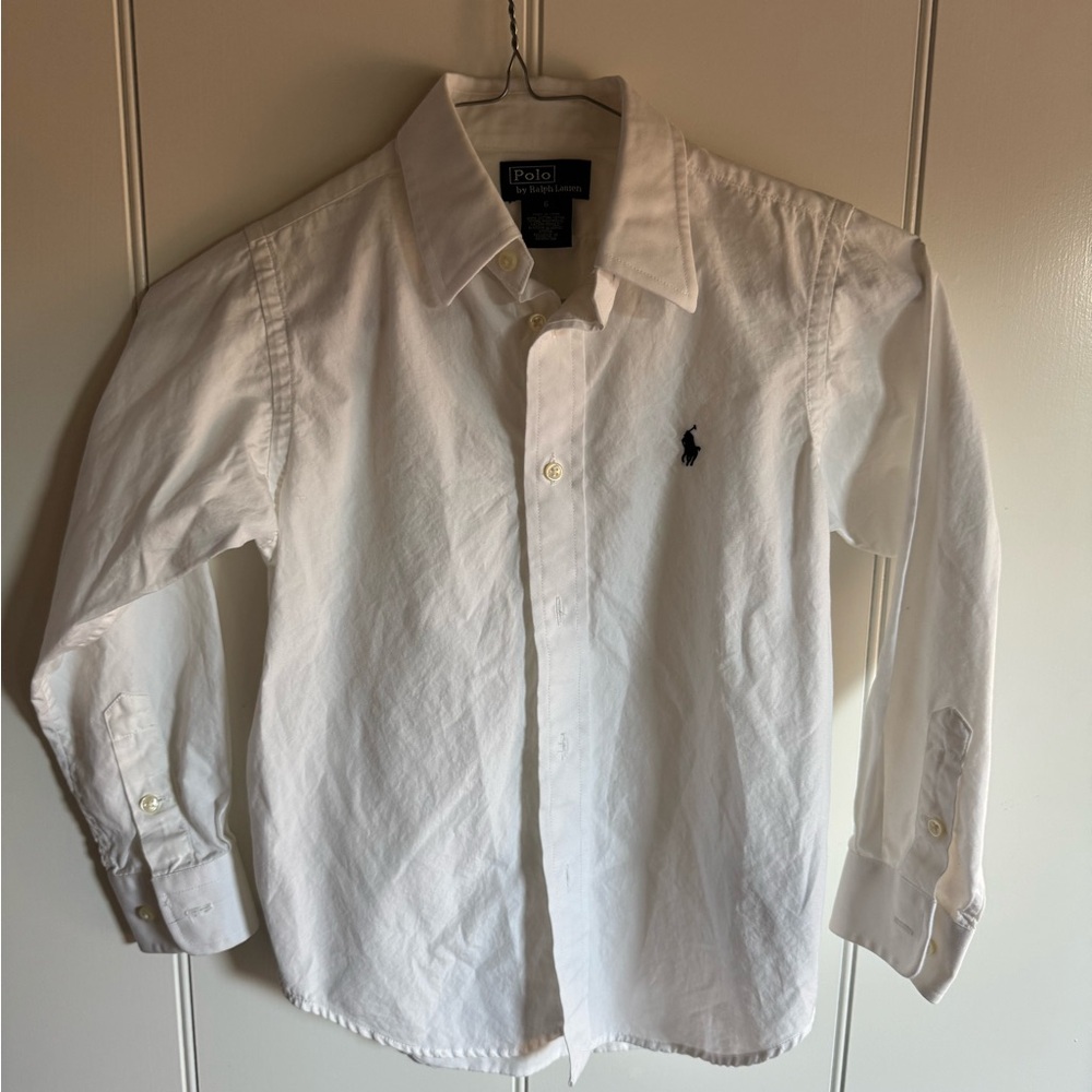 Ralph Lauren Classic Boy’s White Shirt
